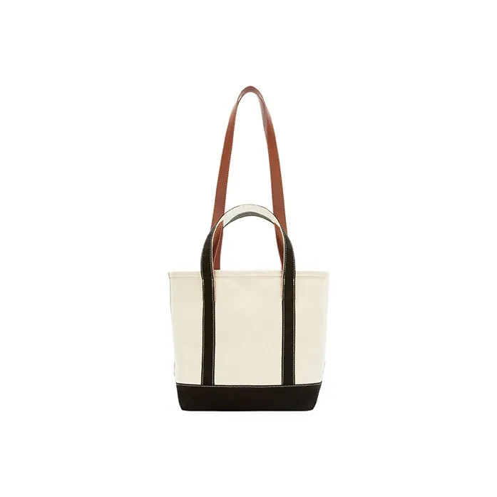 PALM ANGELS Logo print Canvas Tote Bag-3