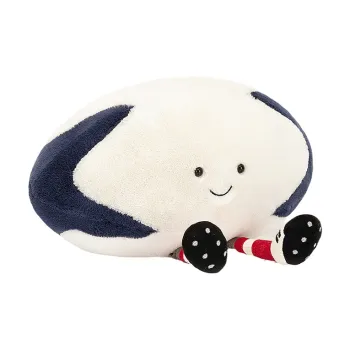 JELLYCAT Amuseables Sports Rugby Ball Plush Toy