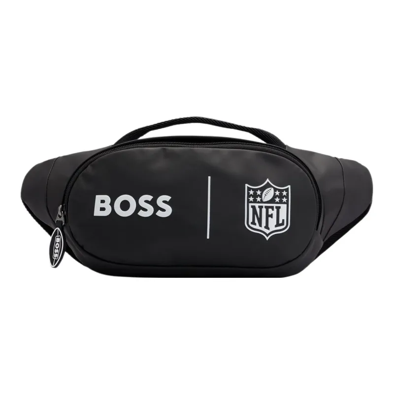 HUGO BOSS NFL Collaboration Polyester Crossbody Fanny Pack Men's Black-0