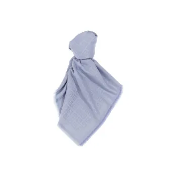 GIVENCHY Silk Scarves Women's Blue