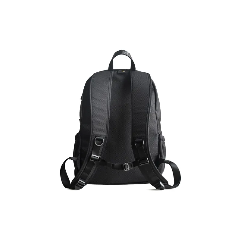 MYBRANDORIGINAL Ballistic Nylon Backpack Student Backpack Unisex Black-1