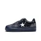 Dark Blue White