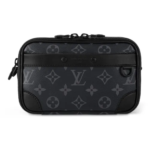 LOUIS VUITTON Men Alpha Crossbody Bag Wearable Wallet