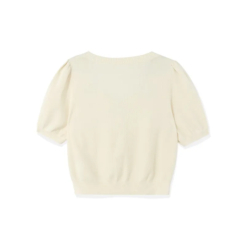 GOELIA Knitwear Women's 05W Ecru-1
