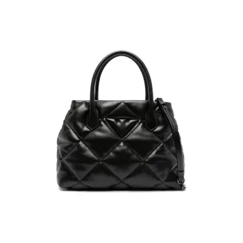EMPORIO ARMANI Polyurethane With Polyester Handbag Women's Black