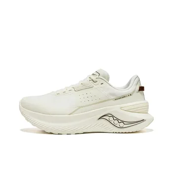 Saucony Cushioned Slip Resistant Low Top Casual Running Shoes Unisex Beige