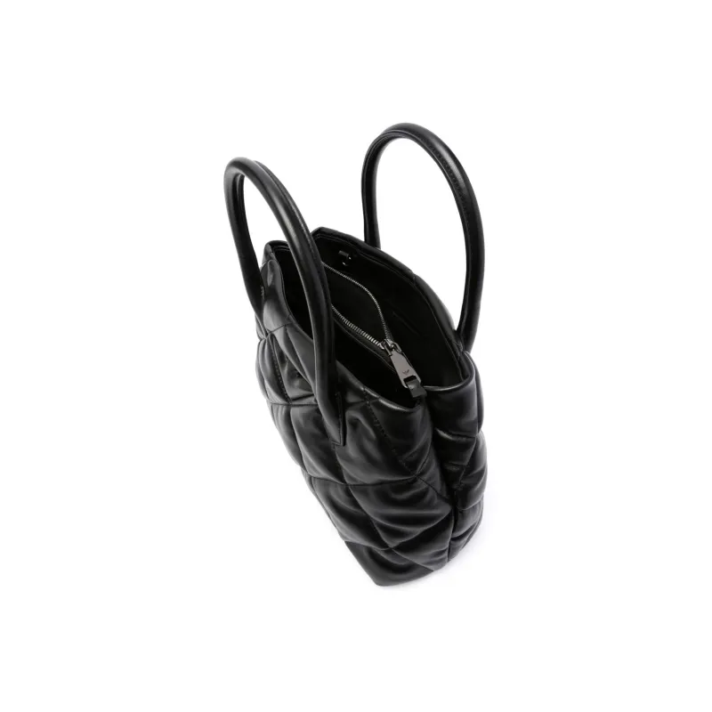 EMPORIO ARMANI Polyurethane With Polyester Handbag Women's Black-1