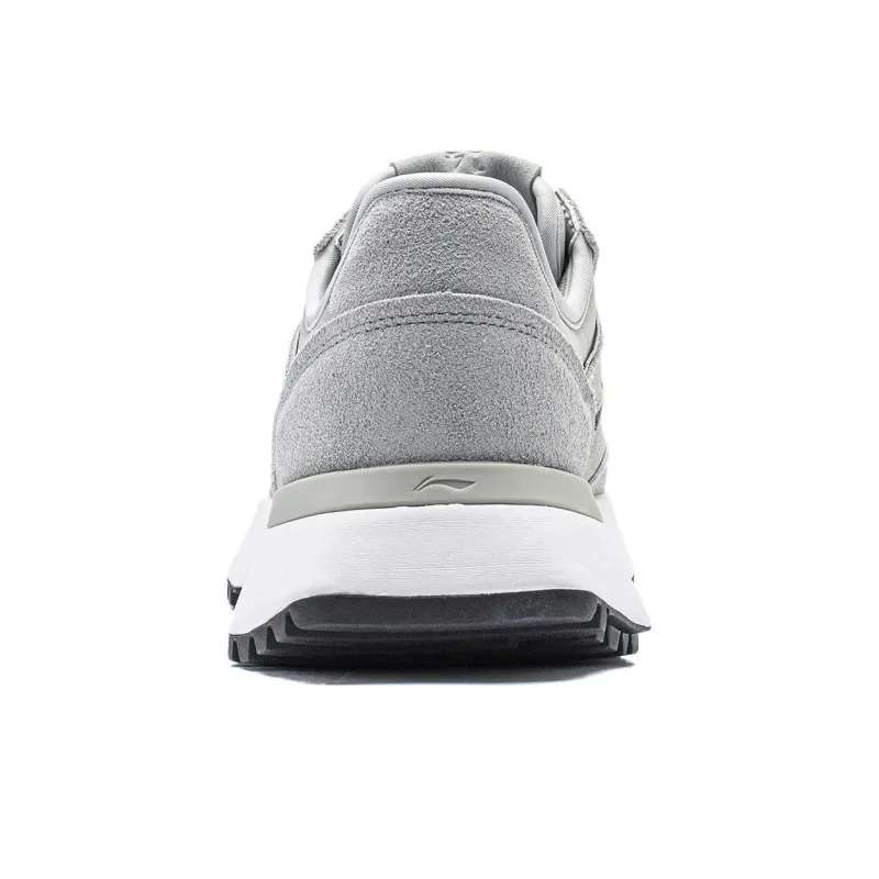 LiNing Lightweight And Wear-resistant Low-Top Running Shoes Men's Gray-5