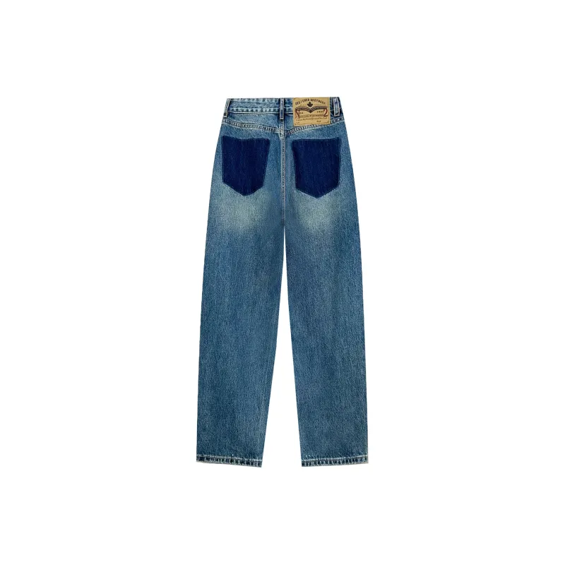GZQJ Jeans Women's Dark Blue-1