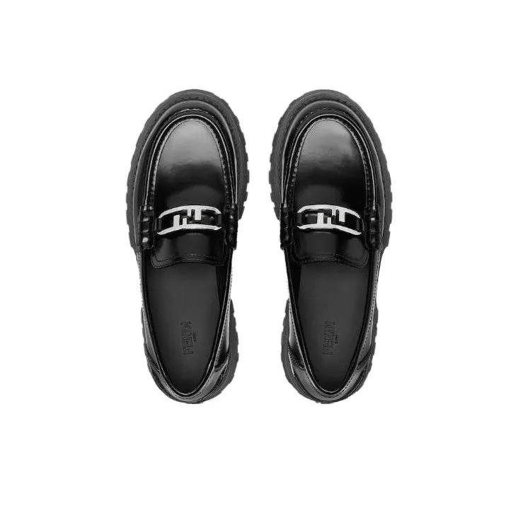FENDI O’Lock Slip-On Loafers-3