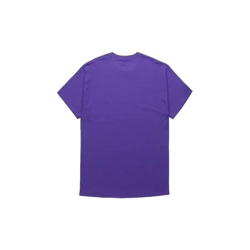 Champion T Shirts Unisex Yellow+Purple-1