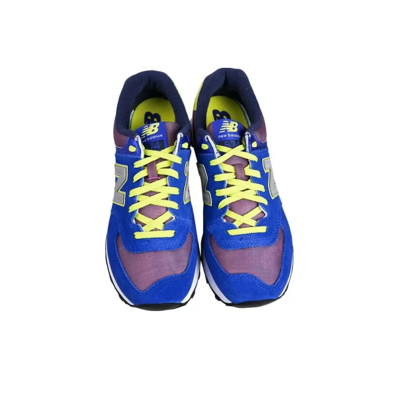 New Balance 574 'Blue Yellow' Women's-3