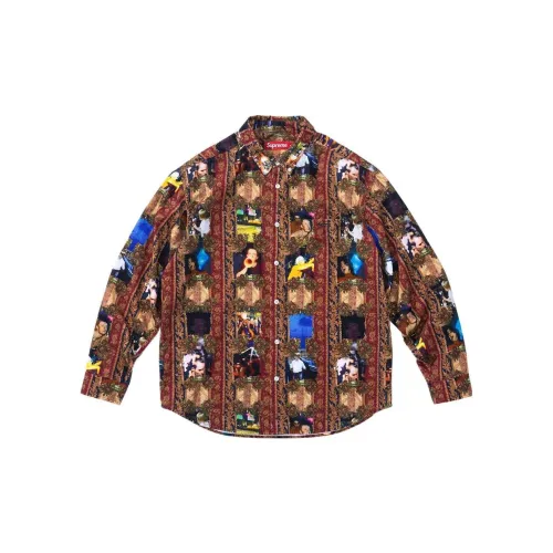 Supreme X Mark Leckey FW23 Co-branded Series Shirts Unisex Multicolor