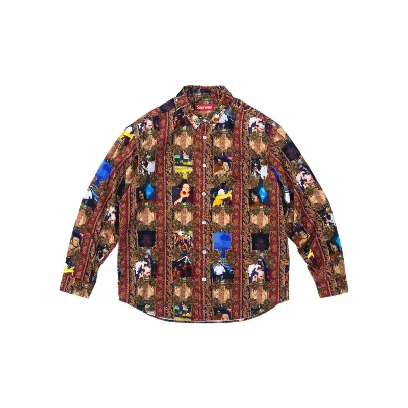 Supreme Mark Leckey Hardcore Printed Corduroy Shirt - Cheap Rcj 