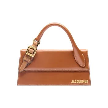 Jacquemus Le Chiquito Cow Leather Shoulder Bag Crossbody Bag Handbag Women's Light Brown