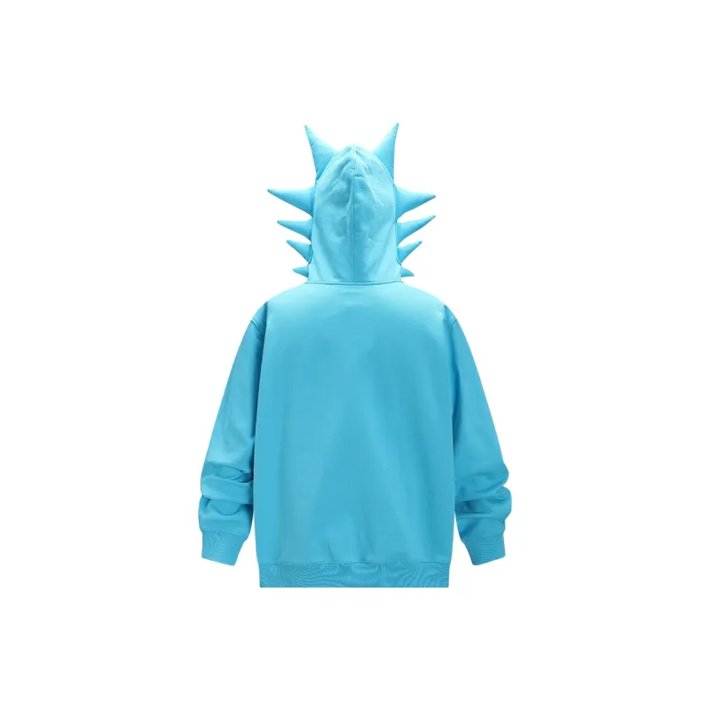 KAKAZZY Sweatshirts Unisex Blue-2