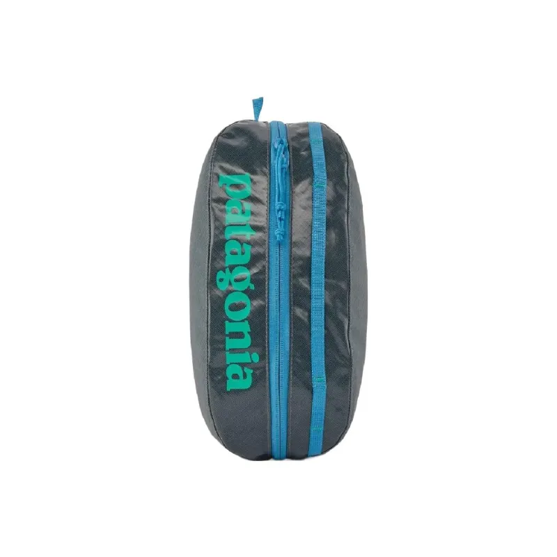 Patagonia Recycled Polyester Toiletry Bag Medium Size Unisex Gray Blue-0