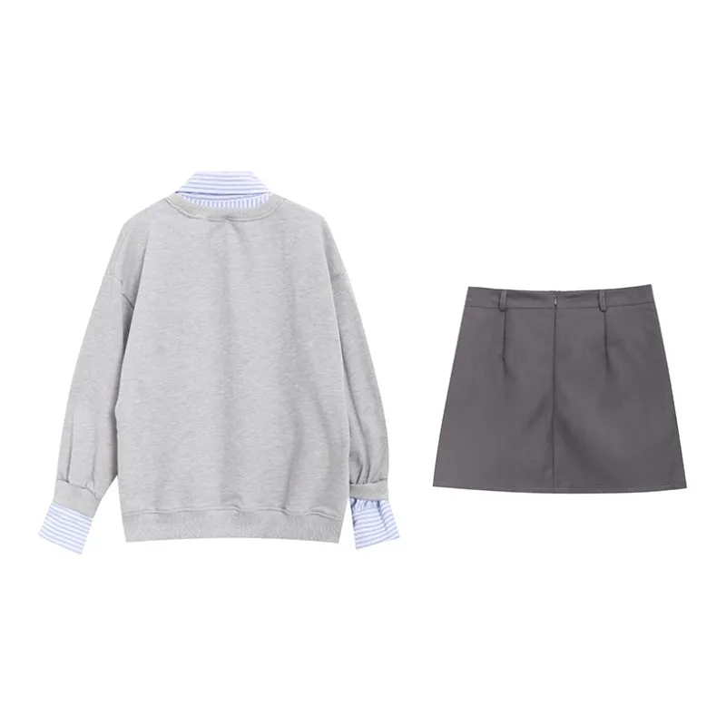 QUIET ANGEL Two Piece Skirt Sets Women's-1
