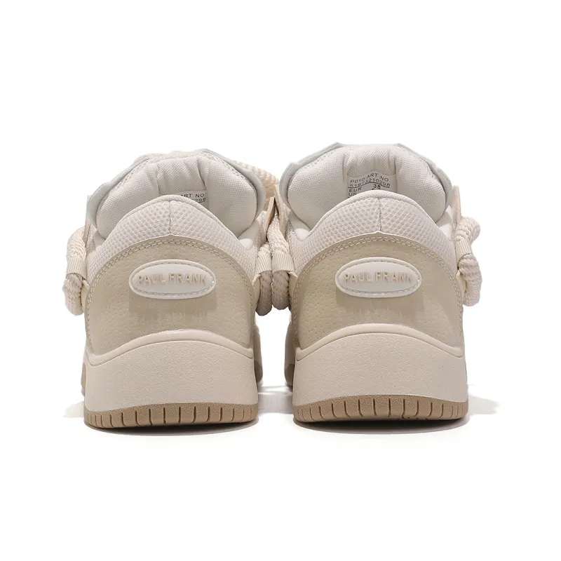 PAUL FRANK Puffy Shoes Lightweight And Breathable Low Top Skateboard Shoes Women's-8