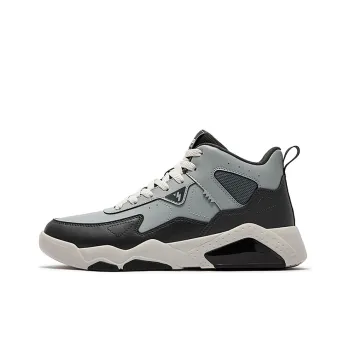 361° Winter Syndrome Thermal Slip Resistant High Top Skateboard Shoes Men's Gray Black