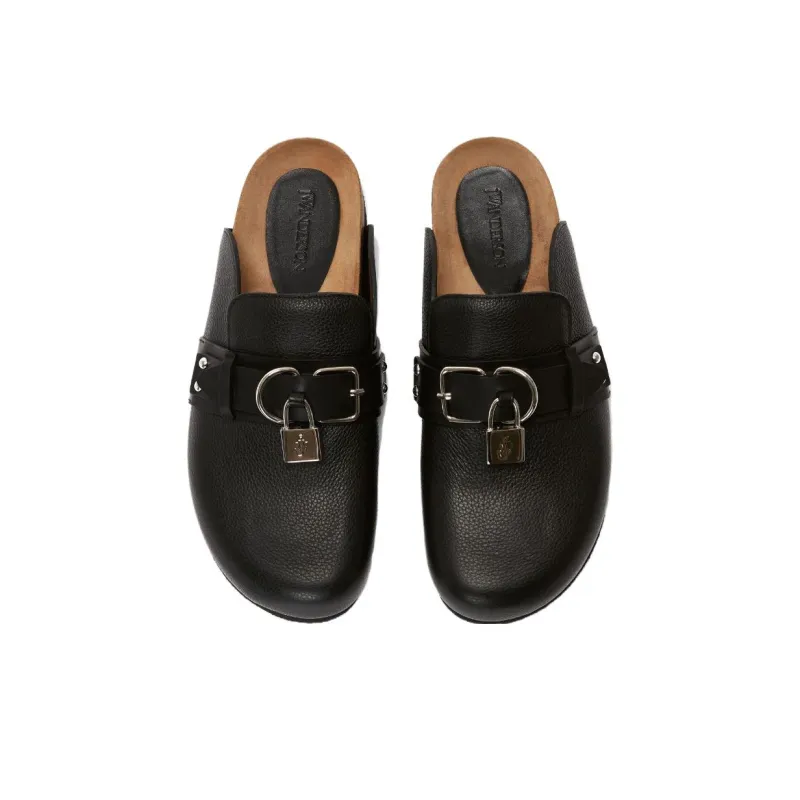 JW Anderson Closed Toe Slippers Men's Black-4
