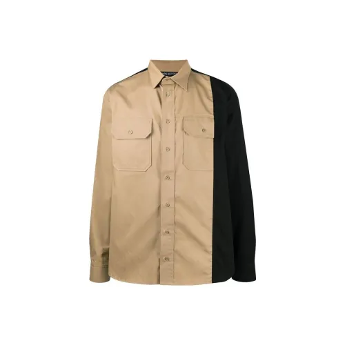 Neil Barrett Shirts Men Black Brown