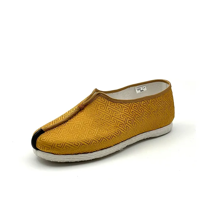 Neiliansheng Casual Shoes Men's Yellow Pattern-1