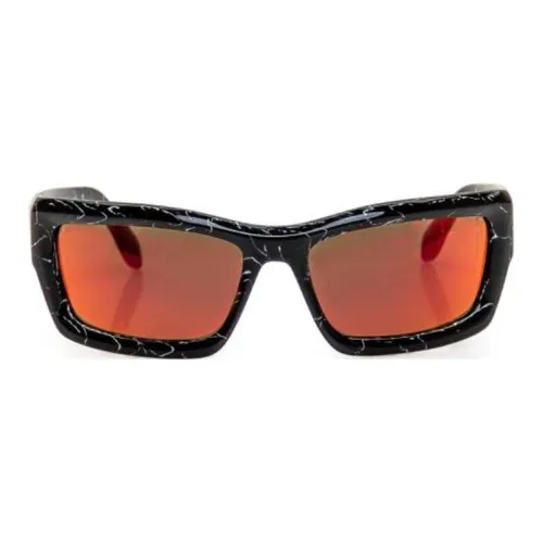 PALM ANGELS Eyewear Adin Rectangular-frame Sunglasses