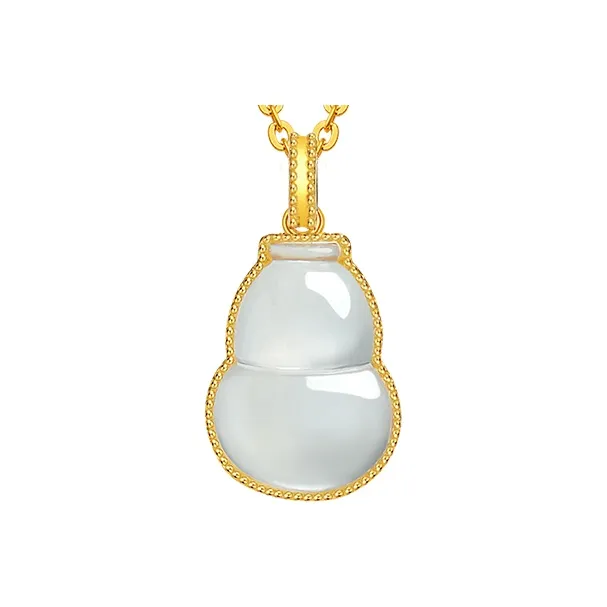 With The Heart Of The Jade Ice Glutinous Jadeite Necklaces Women's-0
