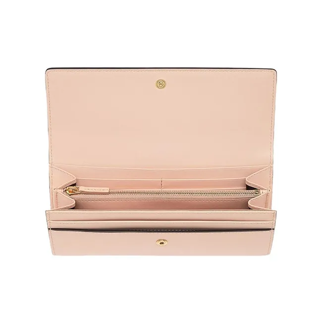 FENDI ROMA Leather Wallet Regular Women's Pink-2