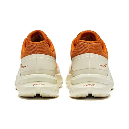 Saucony Slay Anti Slip Wear Resistant Low Top Casual Running Shoes Unisex Orange Beige-3