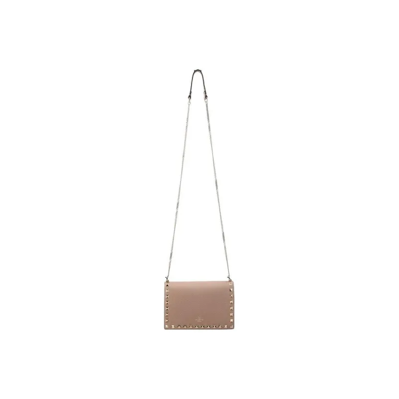 Valentino Garavani Rockstud Foldover Top Shoulder Bag-2