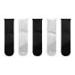 [Combo 1]Black Heart+White Small Flower+Black Circle+White Stripes+Black Stripes