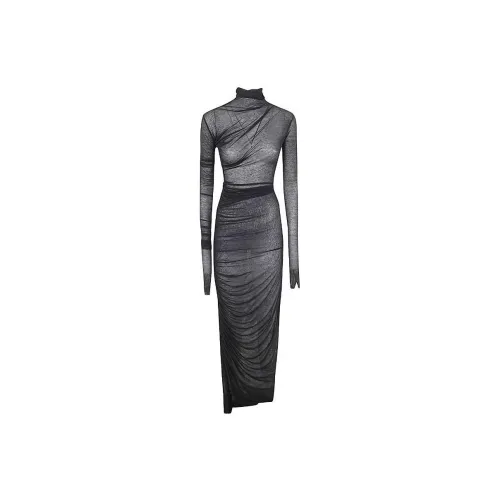 Ann Demeulemeester Long-Sleeved Dresses Women's Black