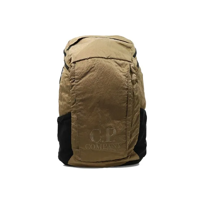 C.P.Company Polyamide Backpack Regular Unisex Brown/Black-0