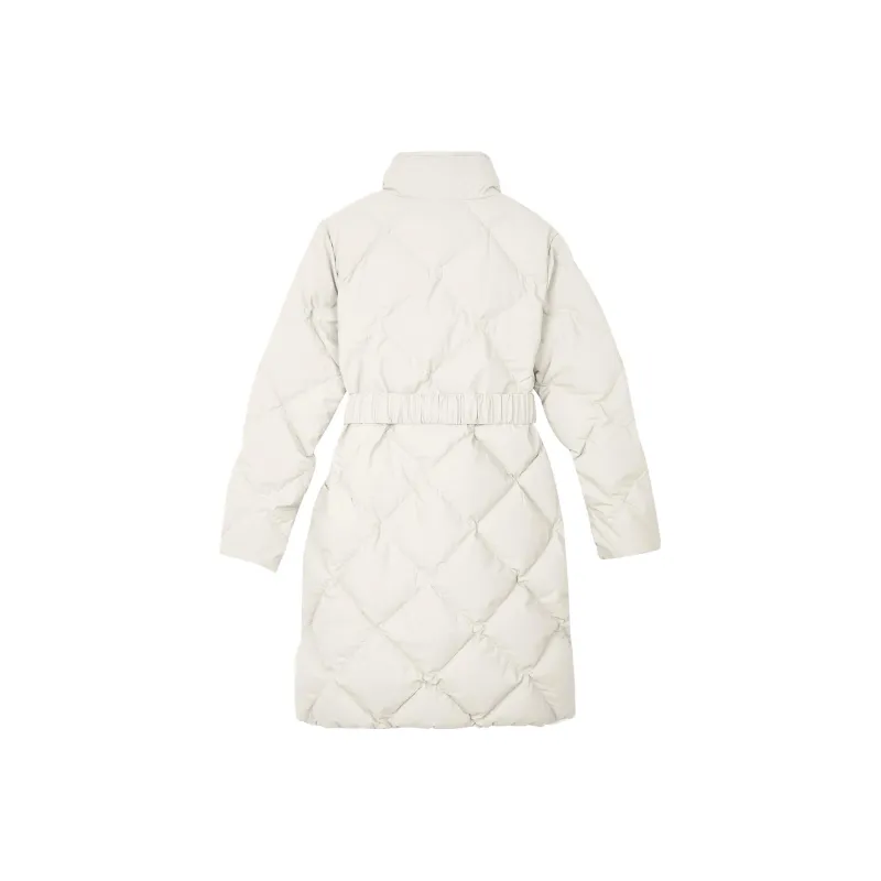 Skechers Bob's Down Jacket Women's Marshmallow White-1