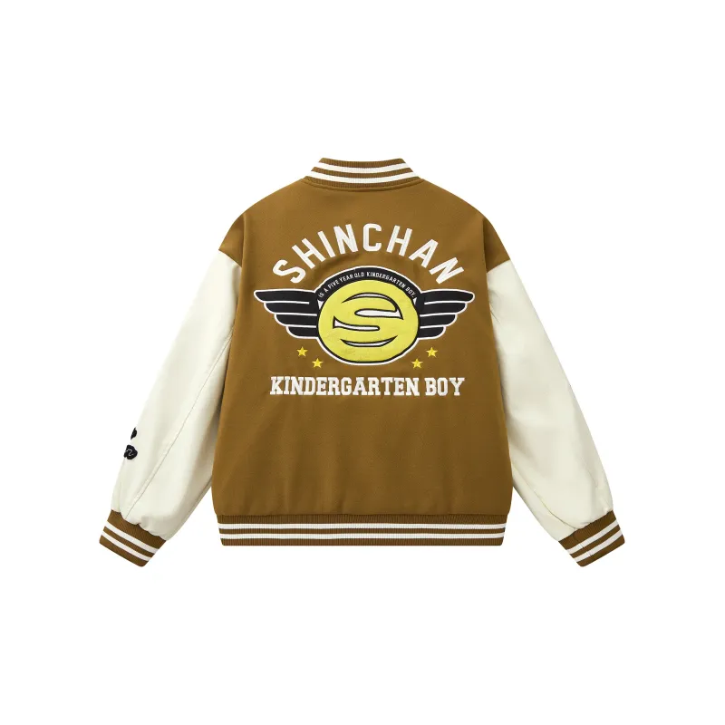 Crayon Shinchan Baseball Jacket Unisex-3