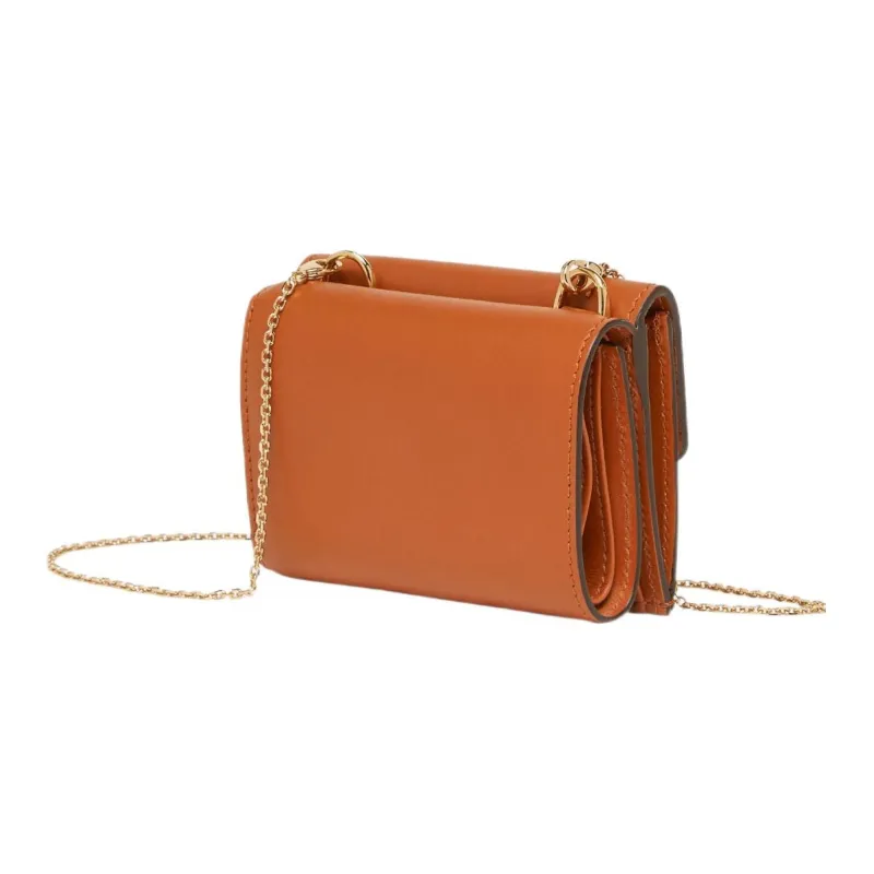 FENDI ROMA Calfskin Wallet Regular Women's Brown-1