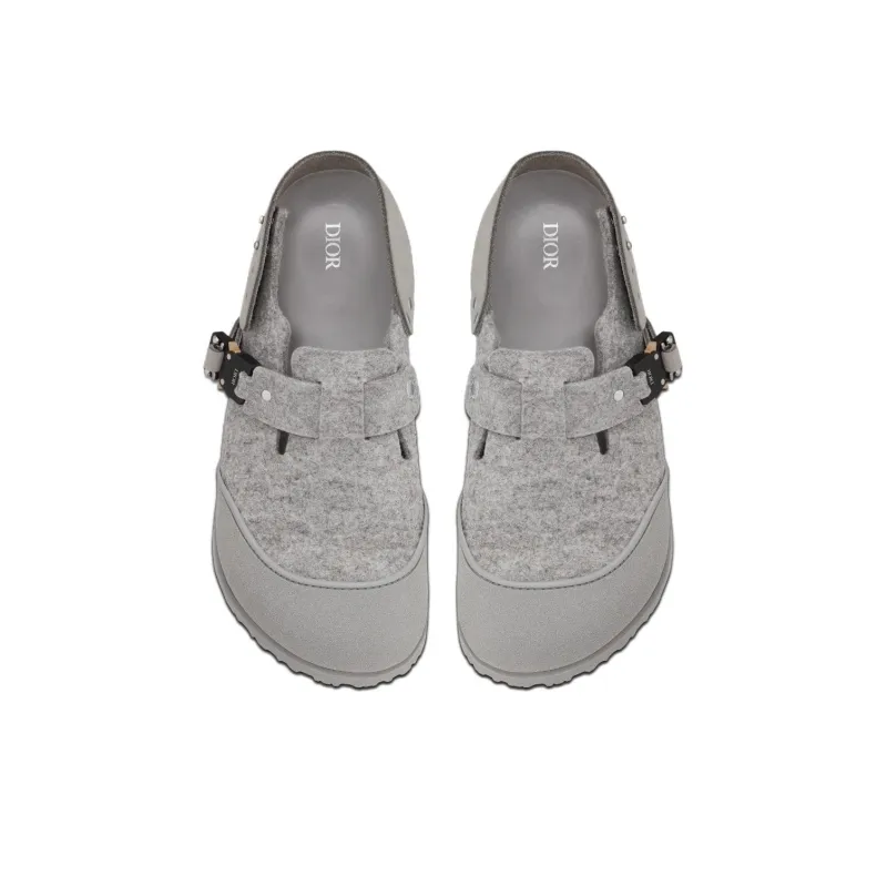 DIOR By Birkenstock Tokio Mule Grey-3