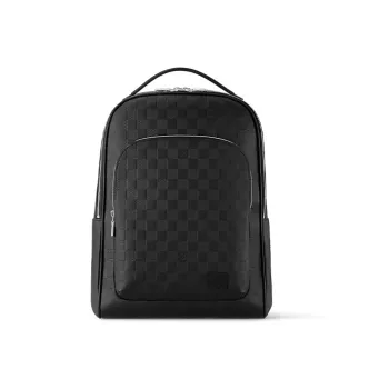 LOUIS VUITTON Avenue Cow Leather Backpack Regular Men's Black