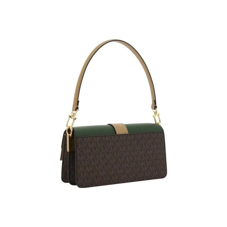 MICHAEL KORS PU Portable Crossbody Bag, Shoulder Bag Women's Green-2