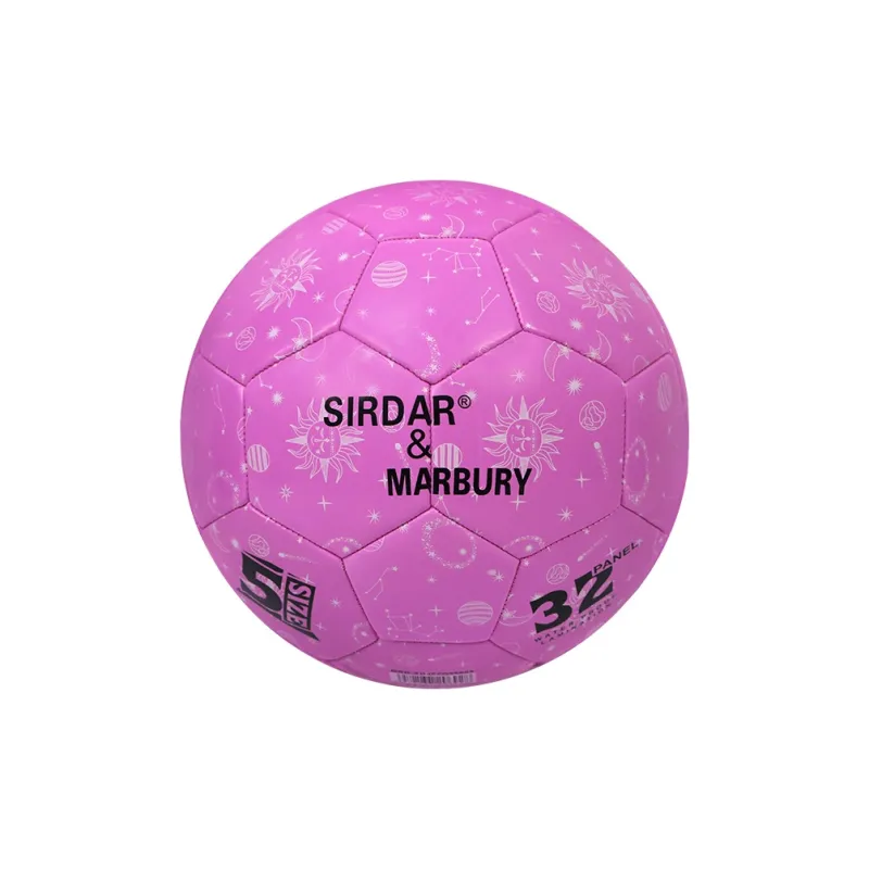 MARBURY Size 4 Size 5 Soccer PU Machine Stitched Soccer Ball Unisex Pink-2