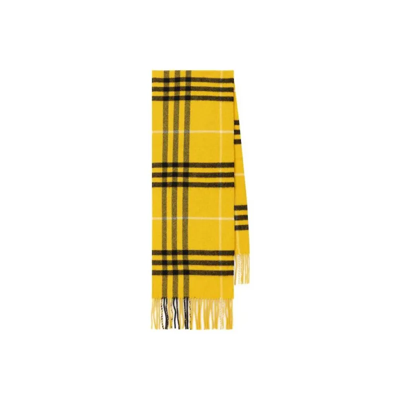 Burberry Knit Scarves Women's Yellow-0