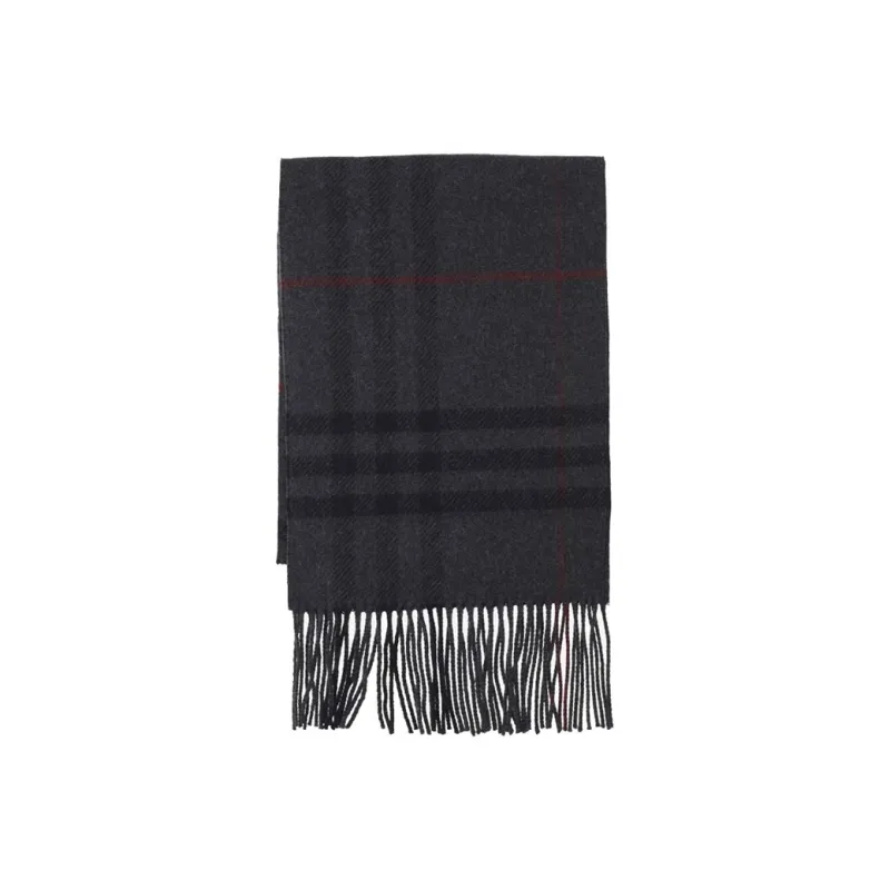 Burberry Knit Scarves Unisex Black-0