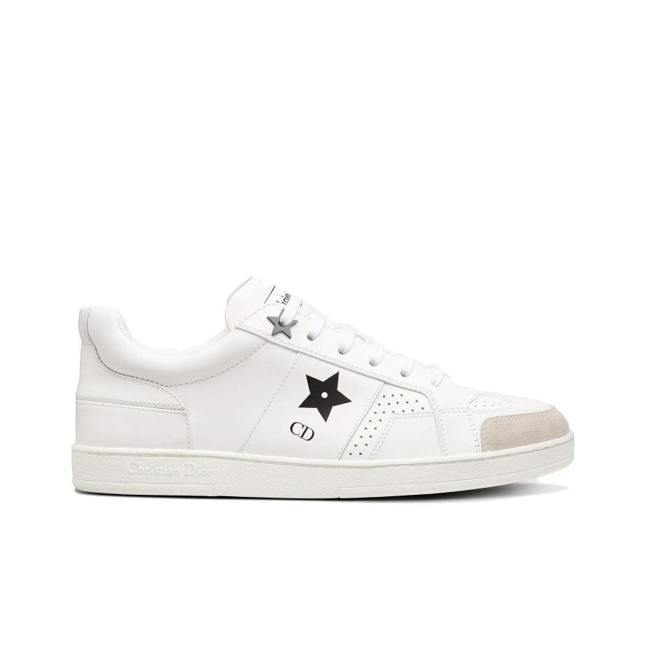 DIOR Star Skateboard Shoes Women's Low-Top White Original