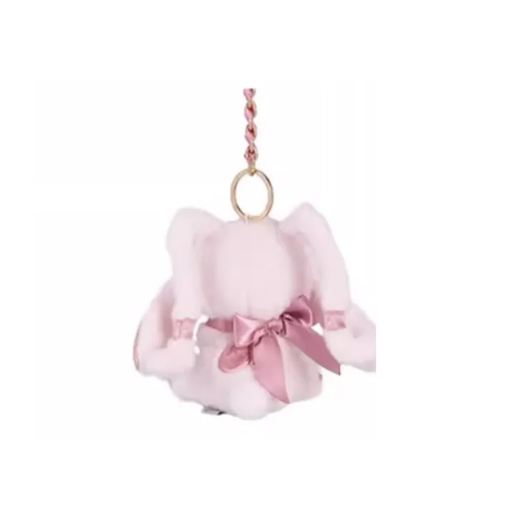 Disney Rose Party Collection Angelica Keychain Dolls Plush Pendant 12cm High-1