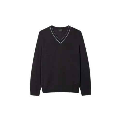 Paul Smith Sweaters Men Charcoal Gray