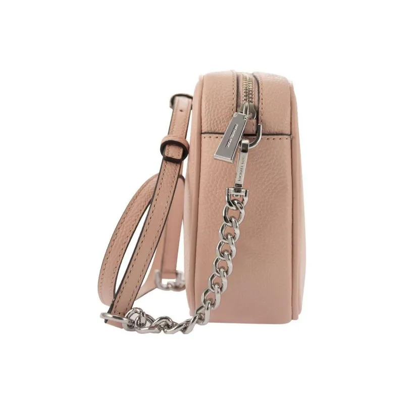 MICHAEL KORS Jet Set Leather Shoulder Bag Crossbody Bag Medium Size Women's Pink-3