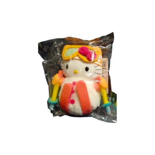 Sanrio Hello Kitty Winter Limited Skiing Dolls Plush Pendant Small Size Tall