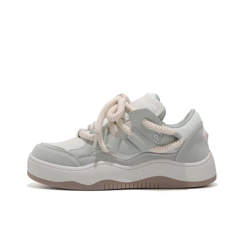 PAUL FRANK Puffy Shoes Lightweight And Breathable Low Top Skateboard Shoes Women's-0